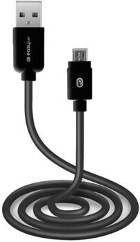 Easycell Cabo SBS TEECCABLEMIC10POK (USB - Micro-USB - 1.5 m - Preto)