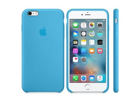 Apple Capa iPhone 6s Plus Silicone Azul