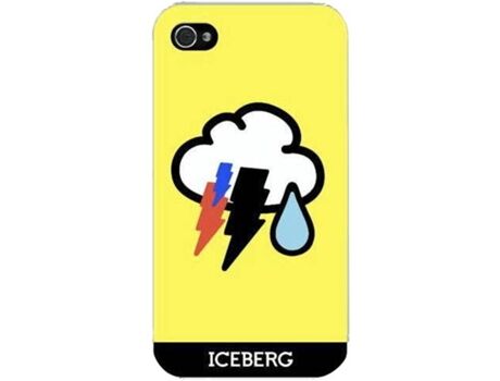 Iceberg Capa iPhone 6, 6s, 7, 8 Hard Case Amarelo