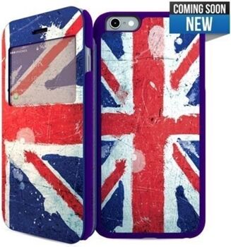 I-Paint Capa iPhone 6, 6s, 7, 8 Double UK Azul