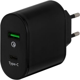 Sbs Adaptador TETRTCUSBQCH3 (USB - USB-C - Preto)