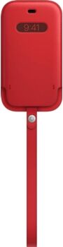 Apple Bolsa em pele com MagSafe iPhone 12 Mini Vermelho