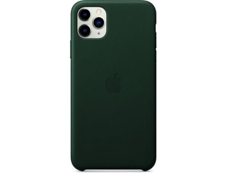 Apple Capa iPhone 11 Pro Max Leather Verde