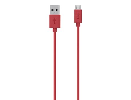 Belkin Cabo USB (Universal - Vermelho)