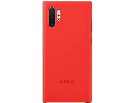 Samsung Capa Galaxy Note 10+ Silicone Vermelho
