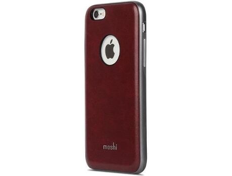 Moshi Capa iPhone 6, 6s, 7, 8 iGlaze Napa Vermelho
