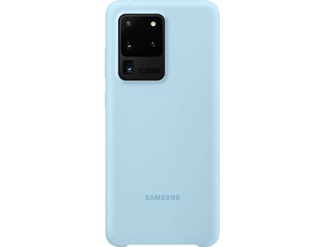 Samsung Capa Galaxy S20 Ultra Silicone Azul