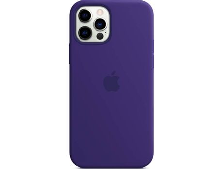 Apple Capa MagSafe iPhone 12, 12 Pro Silicone Ameixa