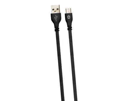 Goodis Cabo Plano (USB - Micro-USB - 1.5m - Preto)