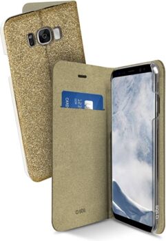 Sbs Capa Samsung Galaxy S8 Book Sparky Dourado