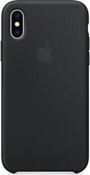 Apple Capa iPhone XS Silicone Preto