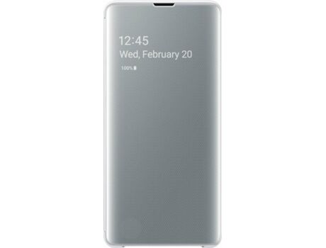 Samsung Capa Galaxy S10+ Clear View Branco