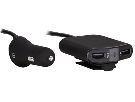 Muvit Carregador isqueiro (6 USB - Preto)