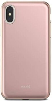 Moshi Capa iPhone X, XS iGlaze Taupe Rosa