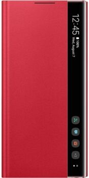 Samsung Capa Galaxy Note 10 Clear View Vermelho