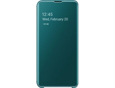 Samsung Capa Galaxy S10e Clear View Verde