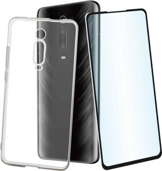 Muvit Capa e Película Xiaomi Mi 9T, Mi 9T Pro MUPAK0459 Transparente