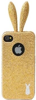 Rabito Capa iPhone 5, 5s, SE Brilhantes Dourado