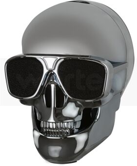 Jarre Coluna Bluetooth Aeroskull Nano (Prateado - 10 W - Autonomia: Até 8 horas)