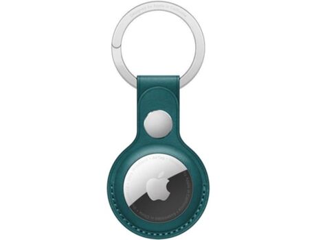 Apple Porta-chaves em pele para AirTag Verde