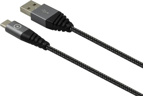 Muvit Cabo Tiger (USB - USB-C - 1.2m - Cinza)