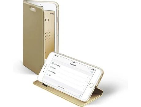 Sbs Capa iPhone 6, 6s, 7, 8 Book Stand Dourado
