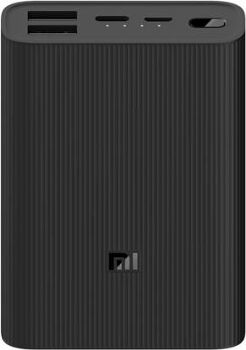 Xiaomi Powerbank 3 (10000 mAh - 2 USB - MicroUSB - Preto)