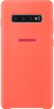 Samsung Capa Galaxy S10+ Silicone Cover Rosa