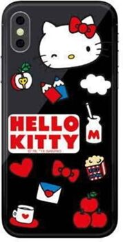 Hello Kitty Capa iPhone X, XS Puffy Transparente