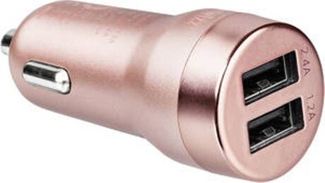 Artwizz Carregador CarPlug Double Rosa