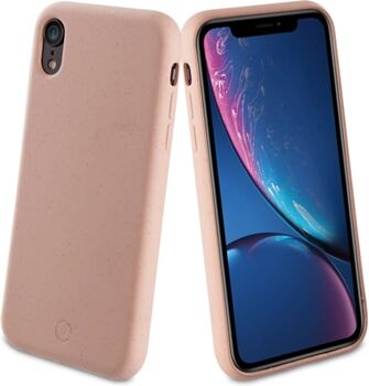 Muvit Capa iPhone XR Bambootek Rosa