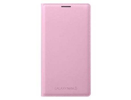 Samsung Capa Book Galaxy Note 3 Rosa