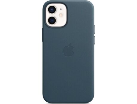 Apple Capa MagSafe iPhone 12 Mini Pele Azul Báltico