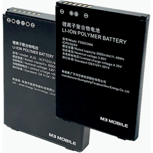 Extrabatteri till handdator, 5000 mAh, M3 Mobile SL20