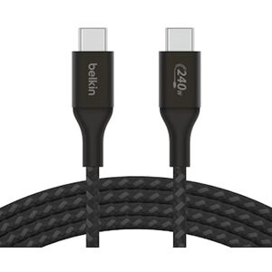 BOOST CHARGE 240W USB-C to USB-C Cable, 2m, Black