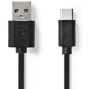 Kabel NEDIS USB-A-USB-C 2m svart