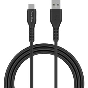 Smartline 4000141791 Usb-Kabel 2 Meter, Usb-C/usb-A, Anslutningsdon & Kablar