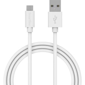 Gelia Laddkabel micro-USB, vit