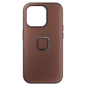 Peak Design Mobile Everyday Fabric Case iPhone 15 Pro - Redwood