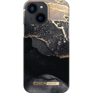 Ideal Of Sweden Fashion Case iPhone 13 Mini - Black Thunder Marble