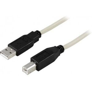 Deltaco 0,5 M Usb 20 A-B, Hane - Hane Kabel