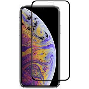 Enkay Skärmskydd med Svart ram för iPhone XS Max av härdat glas