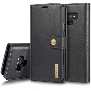 Svart Plånboksfodral & Magnetskal 2i1 för Galaxy Note 9   DG.MING