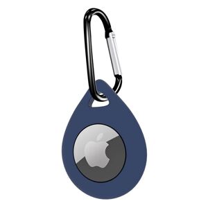 Tiera Apple AirTag silikon droppformat skal blå