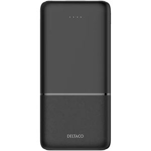 Deltaco 10.000 Mah Powerbank - Svart