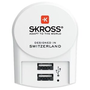 SKROSS  Euro USB Charger 2xType A