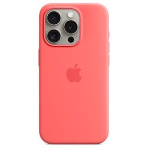 Apple iPhone 15 Pro Silicone Case with MagSafe - Guava