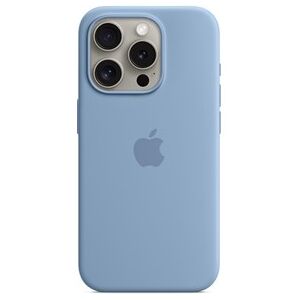 Apple iPhone 15 Pro Silicone Case with MagSafe - Winter Blue