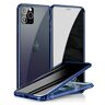 Floveme iPhone 13 Pro - Smidigt Magnetiskt Dubbelsidigt Skal Blå