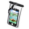 Hama Finest Sports Wasserdichte Handyhülle für Smartphones, Größe XXL, schwarz
